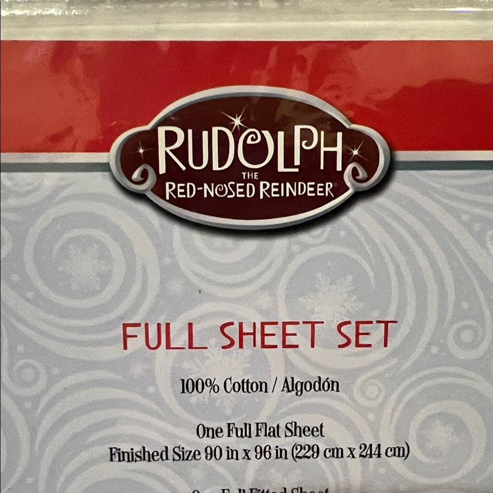 Rudolph the Red/Nosed Reindeer Full Sheet Set - Picture 4 of 11